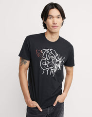 Hanes Men's Cotton Graphic T-Shirt, Graffiti