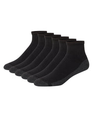 Hanes Double Tough Men's Ankle Socks, Max Cushion, 6-Pairs
