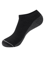 Hanes Double Tough Men's Low Cut Socks, Max Cushion, Shoe Sizes 12-14, 6-Pairs