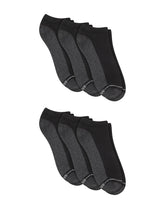 Hanes Double Tough Men's Low Cut Socks, Max Cushion, Shoe Sizes 12-14, 6-Pairs