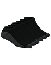 Hanes Double Tough Men's Low Cut Socks, Max Cushion, Shoe Sizes 6-12, 6-Pairs