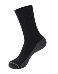 Hanes Double Tough Men's Crew Socks, Comfort Top, Shoe Sizes 12-14, 6-Pairs