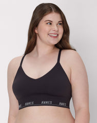 Hanes Moves Women's 360° Seamless Triangle Bra with Light Support