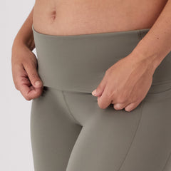 Hanes Maternity Women's Stretch & Recover 7/8 Leggings, 25" Inseam