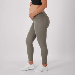 Hanes Maternity Women's Stretch & Recover 7/8 Leggings, 25" Inseam