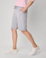 Hanes Women's French Terry Bermuda Shorts, 11"