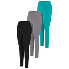 Hanes Cool DRI Women's Legging, 3-Pack, Moisture-Wicking Performance