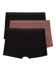 Hanes Originals Women's SuperSoft Boxer Brief Underwear, 3-Pack
