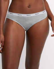 Hanes Originals Women's Bikini Underwear, Breathable Stretch Cotton, 6-Pack