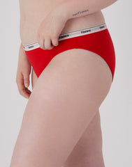 Hanes Originals Women's Bikini Underwear, Breathable Stretch Cotton, 6-Pack