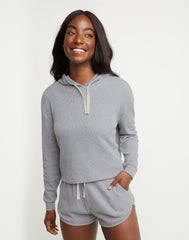 Hanes Originals Women's Waffle Hoodie