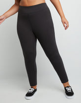 Hanes Just My Size Women's Stretch Jersey Leggings, 25.5" (Plus Size)