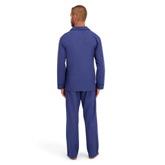 Hanes Men's Pajama Set, Notch Collar, Woven Cotton Blend