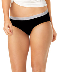 Hanes Women's Sporty Hipster Underwear, Moisture-Wicking, 12-Pack