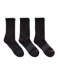 Hanes Absolute Active Men's Cushioned Crew Socks, Shoe Sizes 6-12, 3-Pairs