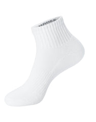 Hanes Unisex Plain White Socks Pack, 6 Pairs, Ankle Socks