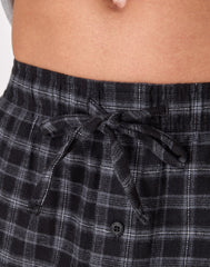 Hanes Men's Flannel Pajama Set, Plaid Print