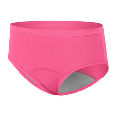 Hanes Toddler Girls' Potty Trainer Underwear Briefs Pack, 6-Pack, Cotton-Stretch, Light Leak Protection