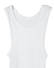 Hanes Toddler Boys' White Tank Tops Pack, 7-Pack, Moisture Wicking, Soft Cotton Kids' Undershirts