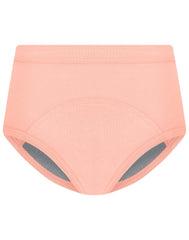 Hanes Toddler Girls' Heavy Absorbency Underwear Briefs Pack, 5-Pack, Cotton, Odor Control, Solids