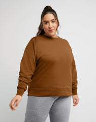 Hanes Originals Women's French Terry Sweatshirt (Plus Size)