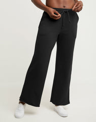Hanes Women's Raw Edge Fleece Sweatpants With Pockets