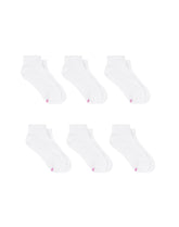 Hanes Moves Women's Ankle Socks, X-Temp, Shoe Sizes 8-10, 6-Pairs