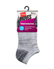 Hanes Women's Lightweight Performance No Show Socks, 6-Pairs