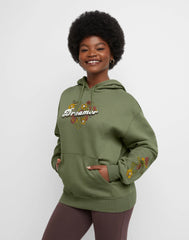 Hanes Originals Women's Fleece Hoodie, Dreamer