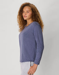 Hanes Originals Tri-Blend Women's Long Sleeve T-Shirt, Relaxed Fit