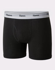 Hanes Originals Boys' Boxer Brief Underwear, Orange & Assorted, 5-Pack