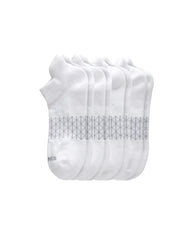 Hanes Absolute Active Men's Heel Shield Socks Pack, 4-Pair Pack, Moisture-Wicking Cushioned Seamless Socks