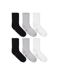 Hanes Originals Women's SuperSoft Crew Socks, 6-Pairs