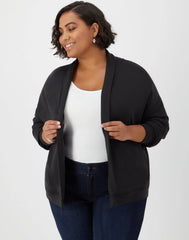 Hanes Originals Women's Soft Brushed Cardigan (Plus Size)