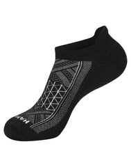 Hanes Absolute Run Men's Socks Pack, 4-Pair Pack, Heel-Shield Tab, Moisture Wicking