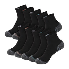 Hanes Moves X-Temp Women's Ankle Socks, 10-Pairs, Shoe Sizes 8-12