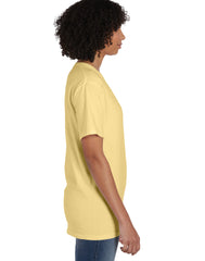 Hanes Unisex Garment Dyed Cotton Pocket T-Shirt