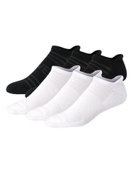 Hanes Moves Breathable Mesh Men's Heel Shield Socks, Shoe Sizes 6-12, 6-Pairs