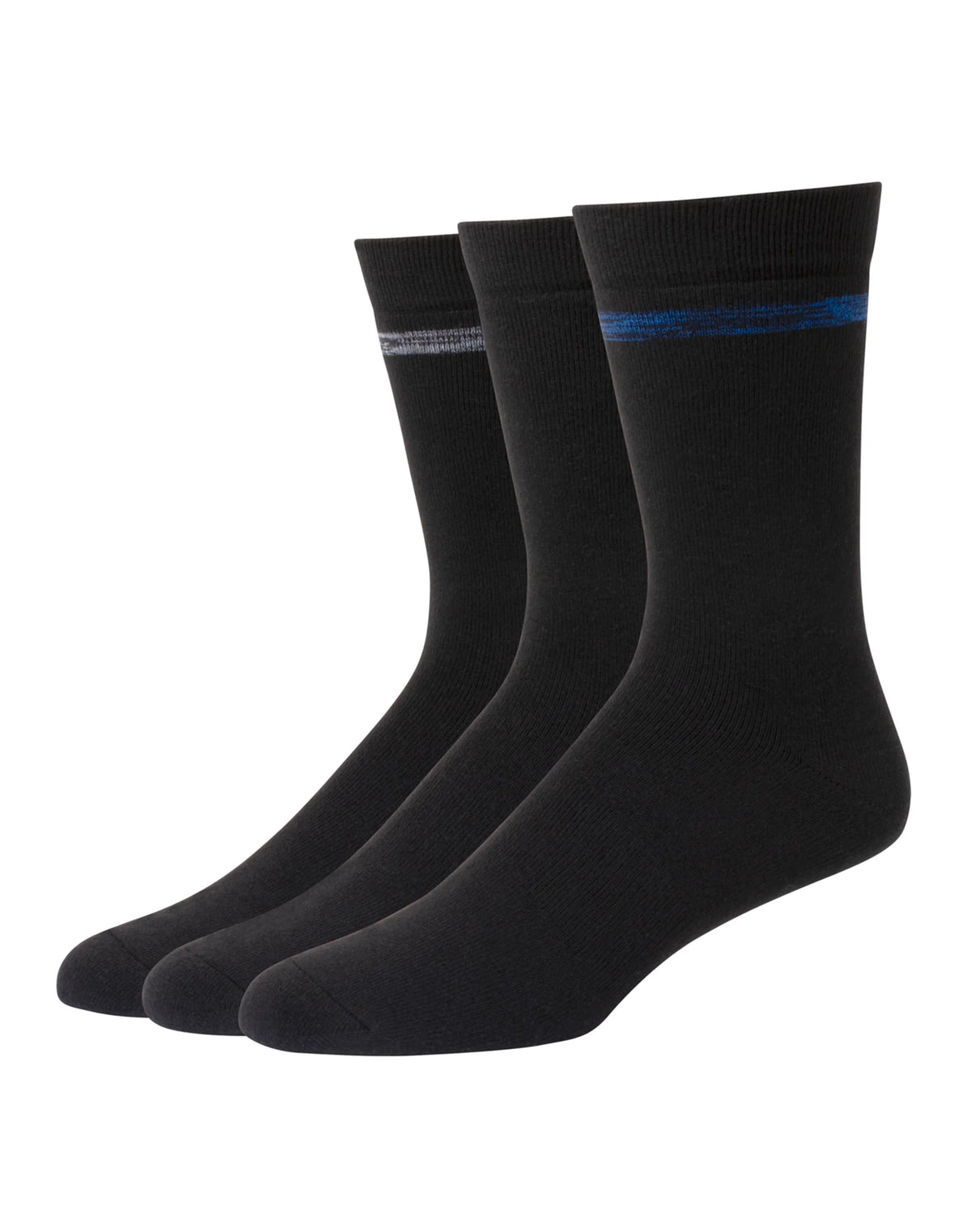 Hanes Men's Outdoor X-Temp Warmest Crew Socks 3-Pack