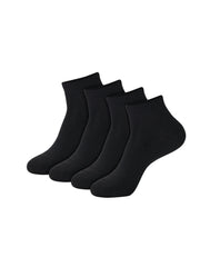 Hanes Moves Men's Ankle Socks Pack, 4-Pair Pack, 360 Stretch, Lightweight, Moisture Wicking