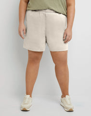 Hanes Originals Women's French Terry Shorts, 5" (Plus Size)