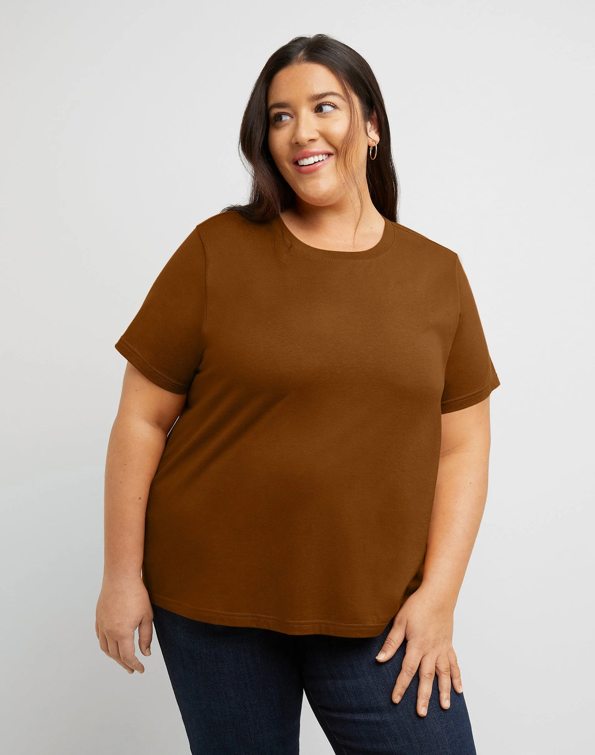 Hanes Originals Women's Cotton T-Shirt (Plus Size)