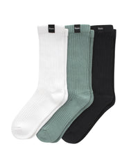 Hanes Originals Men's Crew Socks Pack, 3 Pairs, SuperSoft Slouch
