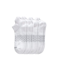 Hanes Absolute Active Men's Heel Shield Socks Pack, 4-Pair Pack, Moisture-Wicking Cushioned Seamless Socks