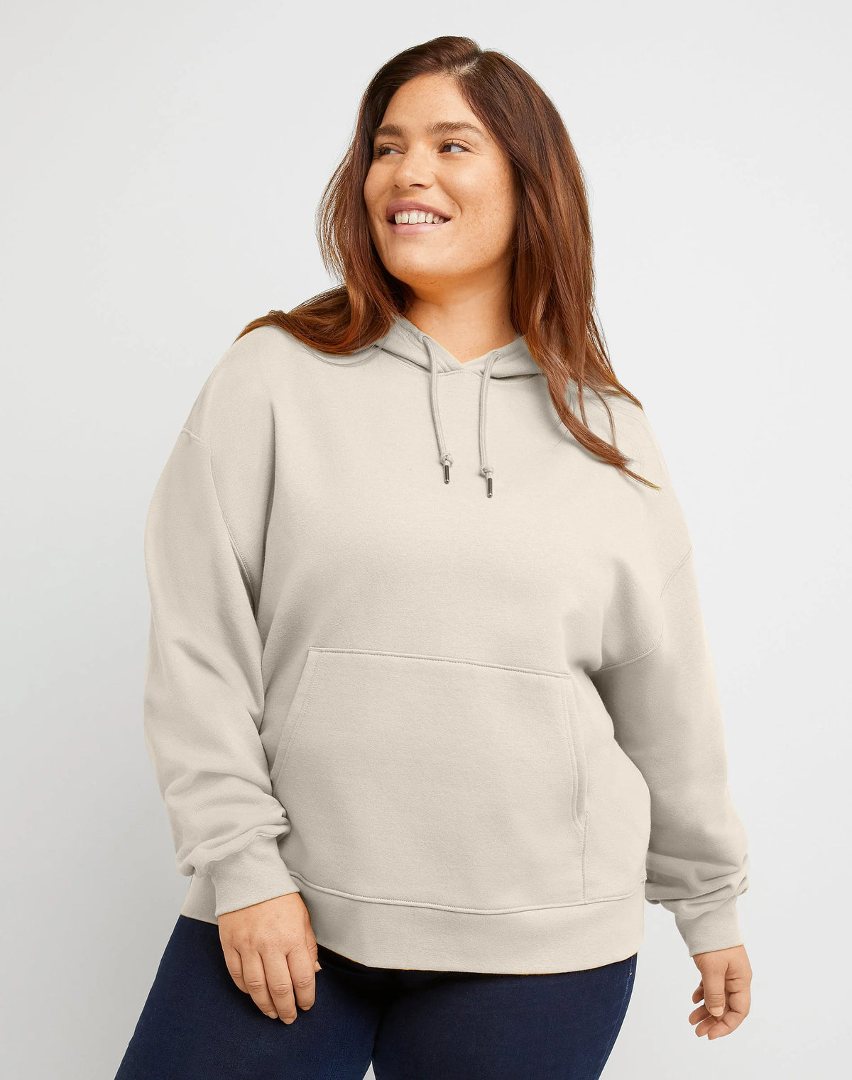 Hanes Originals Women's Fleece Hoodie (Plus Size)