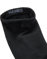 Hanes Moves Impact Zone Men's Socks Pack, 4-Pair Pack, Cushioned X-Temp Moisture-Wicking Socks
