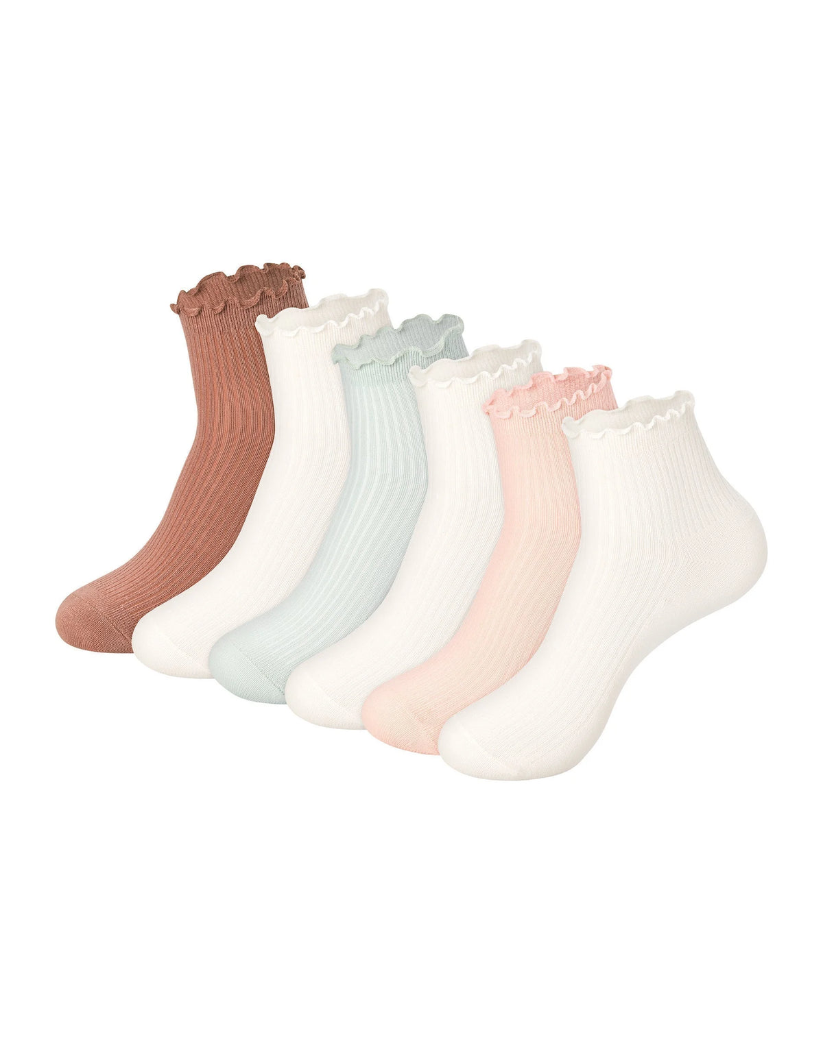 Hanes Originals Women's SuperSoft Ankle Socks, 6-Pairs