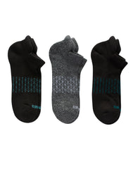 Hanes Absolute Active Men's Cushioned Heel Shield Socks, Shoe Sizes 6-12, 3-Pairs