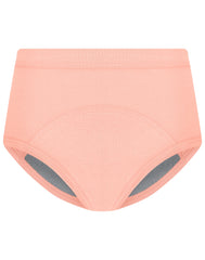 Hanes Toddler Girls' Heavy Absorbency Underwear Briefs Pack, 5-Pack, Cotton, Odor Control, Solids