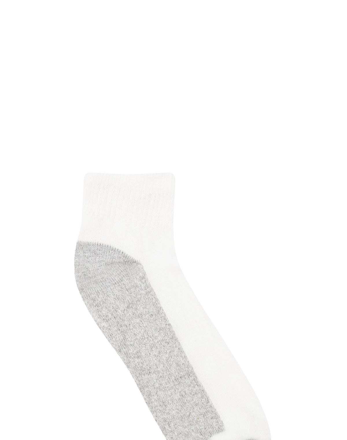 Hanes Double Tough Men's Ankle Socks, Shoe Sizes 12-14, 12-Pairs